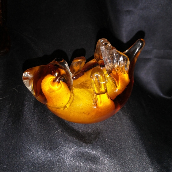 Glass  Otter paper weight ,Figurine. - Picture 2 of 6